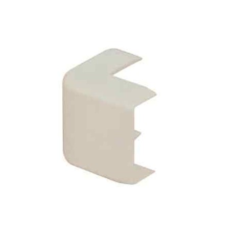 ANGOLO ESTERNO PER CANALE PLASTICA BIANCA 20X10MM CANALPLAST MINI41EB