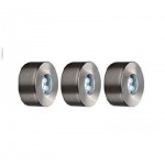 SET 3 SPOT LED FARETTI ATTIKI INOX METALLO 3X0.36W C/ALIM. MASSIVE 59023/17/10