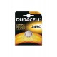 BATTERIA BLISTER A LITIO A BOTTONE ARGENTO 3V LONG LASTING POWER DURACELL 2450