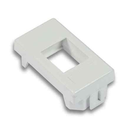 ADATTATORE PRESA LAN RJ45 BTICINO MATIX BIANCA 1M FANTON 23927 