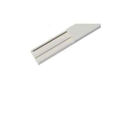 CANALE CANALINA CHIUSO IN PVC COPERCH BIANCO 31X10MM 2 SCOMPARTI 2M FAEG FG18006