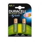 BATTERIA STILO AA RICARICABILE 2400MAH BLISTER 2PZ. Ni-Mh DURACELL DU74