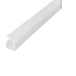 2M MINICANALE CANALINA CHIUSO ADESIVO IN PVC BIANCO C/COPER 10X10MM FAEG FG18021