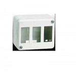 SCATOLA PORTAFRUTTI ESTERNA 3M PER BTICINO MAGIC IP40 75X65X45MM TECHNOVA FX1423