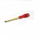 CACCIAVITE POZIDRIVE A CROCE 0X60 IN ACCIAIO INOX COLORE ROSSO-GIALLO 23557