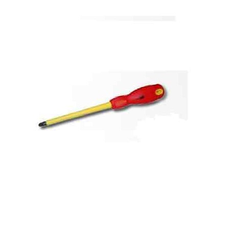 CACCIAVITE POZIDRIVE A CROCE 0X60 IN ACCIAIO INOX COLORE ROSSO-GIALLO 23557