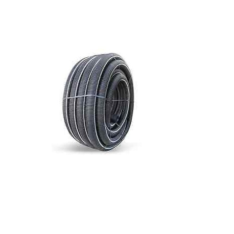 CAVIDOTTO CORRUGATO A DOPPIO STRATO PARETE DOBLO D.90MM MT50 NERO TUBIFOR C90