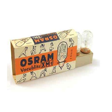 LAMPADA RICAMBIO XM1 VACUBLITZ PHOTOFLASHES MONOUSO OSRAM XM1