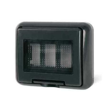 SUPPORTO STAGNO PER 503 DA ESTERNO IP55 NERO UNIBOX PER MAGIC- EVOLUTION 5023.AT