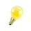 LAMPADINA INCANDESCENZA DECOR P GIALLA YELLOW 25W 230V E14 5X10 OSRAM SF25G 