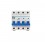 INTERRUTTORE MAGNETOTERMICO 4P 40A 6kA 6000A MODULARE 4M DIN 400V CHINT 51411  