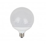 LAMPADINA GLOBO LED E27 18W 230V 3000K 1800lm BIANCO CALDO 200° VTAC V-TAC 4433