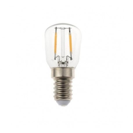 LAMPADINA PICCOLA PERA LED E14 2W FILAM. TRASP. 180lm 6000K 230V V-TAC VTAC 4446