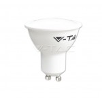 LAMPADINA LED DICROICO SPOT GU10 6W LUCE CALDA 3000K 120° 500LM V-TAC VTAC 1608