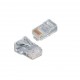 CONNETTORE PLUG 8/8 POLI CAT. 6 UTP RJ45 NON SCHEMRATO CAVO RETE FANTON 23727