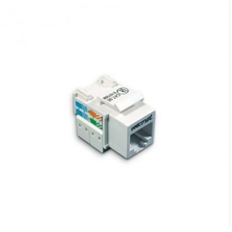 PRESA ORIZZONTALE RETE 1M 8/8 RJ45 CAT.5E UTP NON SCHERMATA BIANCA FANTON 23702