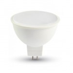 LAMPADINA DICROICO LED SPOT 7W GU5.3 12V DC AC 110° FREDDA 6000K VTA V-TAC 1690 