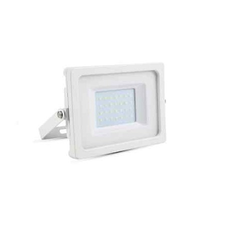 PROIETTORE LED ULTRASLIM BIANCO 30W SMD IP65 6000K LUCE BIANCA VTAC V-TAC 5681