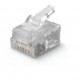 10PZ SPINA MOBILE VOLANTE PLUG TELEFONICA RJ11 6/6 --10 PEZZI-- SCAME 180.792