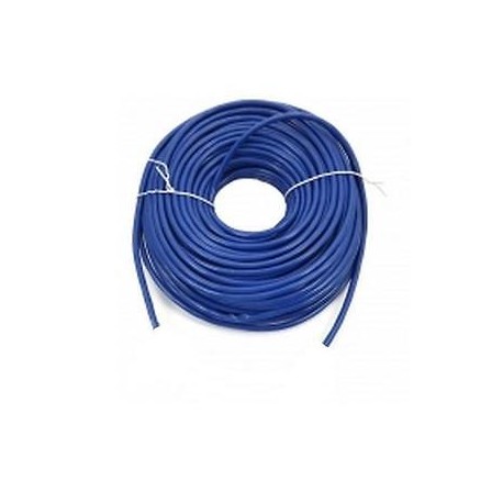 CAVO LAN FTP SCHERMATO 4x2x24AWG PVC -5E BLU DOPPIA GUAINA PER ESTERNO RAMCRO 