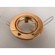 FARETTO SPOT ARGO ORIENTABILE INCASSO D. 7,6 CM GU5.3 ORO LUCIDO DOMINO 84801I51