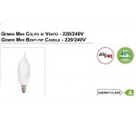 LAMPADINA FLUORESCENTE GEMINI MINI COLPO DI VENTO E14 9W 2700K LEUCI 492221.0101