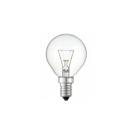 LAMPADINA INCANDESCENZA SFERA CIARA TRASP. E14 40W P45 230V PHILIPS 40SFMEG