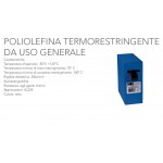 GUAINA TERMORESTRINGENTE USO GENERALE NERA DIAM. 12,7 MM CF 6 METRI FG16176