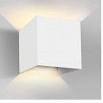 LAMPADA DA PARETE APPLIQUE LED 6W CUBO BIANCO FASCIO REGOLABILE 120° 4000K V-TAC 7088