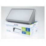 APPLIQUE LAMPADA PARETE DA ESTERNO GRIGIA LED 20W IP65 6400K VTAC V-TAC 8238