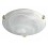 PLAFONIERA IN VETRO ALABASTRO BIANCO 1X60W E27 230V MASSIVE ZARA COD.707480131