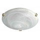 PLAFONIERA IN VETRO ALABASTRO BIANCO 1X60W E27 230V MASSIVE ZARA COD.707480131