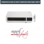 TERMOVENTILATORE STUFA PARETE SPLIT PARETO MAX 2000W BIANCO MELCHIONI 158640031