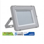 PROIETTORE FARO LED ULTRASLIM 150W SMD IP65 6000K GRIGIO SAMSUNG VTAC V-TAC 483