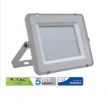 PROIETTORE FARO LED ULTRASLIM 150W SMD IP65 4000K GRIGIO SAMSUNG VTAC V-TAC 482