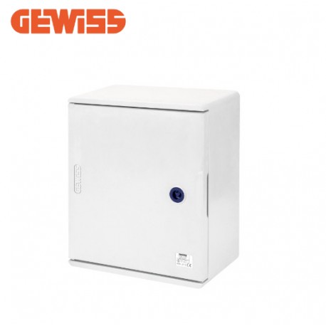 QUADRO IN  POLIESTERE PORTA CIECA 250x300x160 IP65 GEWISS COD.GW46001