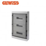 CENTRALINO DA PARETE GW40108 IP65 54 MODULI (18X3) GEWISS 