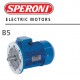 MOTORE ELETTRICO TRIFASE 400V 0.25KW 0.35HP 4 POLI B5 MEC71A SPERONI 134101000