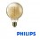 LAMPADINA LED GLOBO CLASSIC VINTAGE G93 E27 230V 5W-25W 2000K 250lm PHILIPS