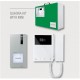 KIT MONOFAMILIARE VIDEOCITOFONICO ESPAND MAX 4 QUADRA MINI 2 FILI COMELIT 8461M 