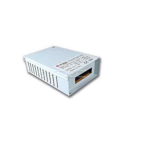 ALIMENTATORE SWITCHING 12V DC 33A 400W IP45 METALLICO SCATOLATO ING. 230V AC V-TAC VTAC 3074