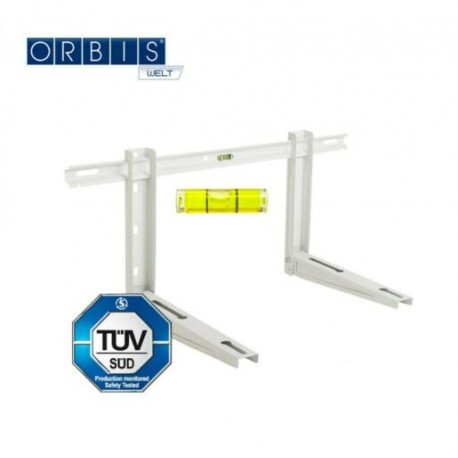 STAFFA PER CONDIZIONATORE MAX 80KG BIANCA 440x400x275/400mm ORBIS OB588020