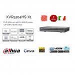 DVR 4CH IBRIDO CVI AHD TVI ANALOGICO IP FULLHD 4M-N 1080P 2K DAHUA XVR5104HS-X1 