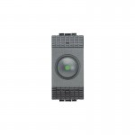 DIMMER RESISTIVO MANOPOLA MAX 500W + DEVIATORE LIVING LIGHT INTERN BTICINO L4402