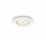 SPOT DA INCASSO ENIF FORO 7.5CM  DIAM. 8.5CM BIANCO TONDO PHILIPS 59230/31/E7