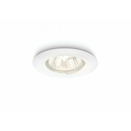 SPOT DA INCASSO ENIF FORO 7.5CM  DIAM. 8.5CM BIANCO TONDO PHILIPS 59230/31/E7