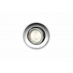 SPOT INCASSO FORO INCASSO 7.5CM D. 9CM ENIF CROMO LUCIDO PHILIPS 59240/11/E7