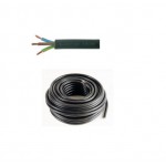 CAVO ELETTRICO SIMILGOMMA H05VV-F 3X1,5 NERO CON GIALLO VERDE 100M FANTON A10111