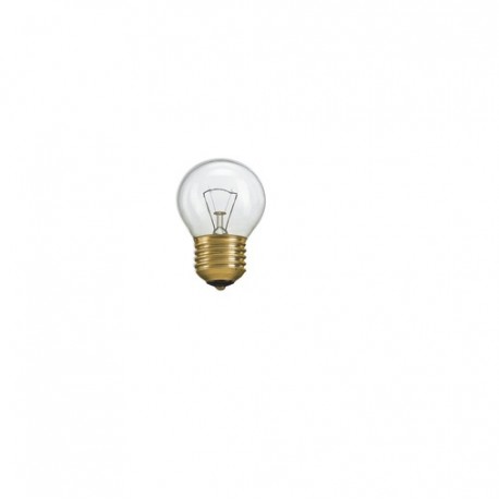 LAMPADINA SFERA E27 25W PER FORNO 300° 230V CHIARA INCANDESC LEUCI 042125.0101