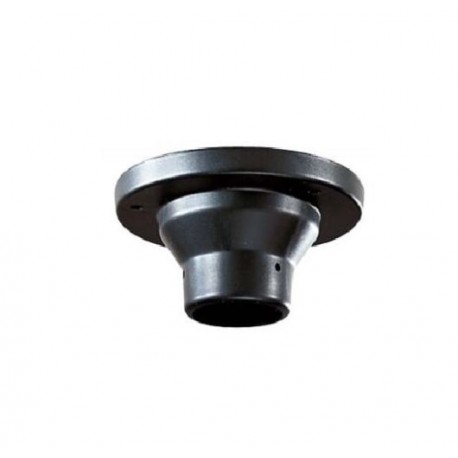 BASE NERA PER SFERA DA GIARDINO DIAMETRO 450MM SU PALO 60mm MARECO LUCE 868645AN